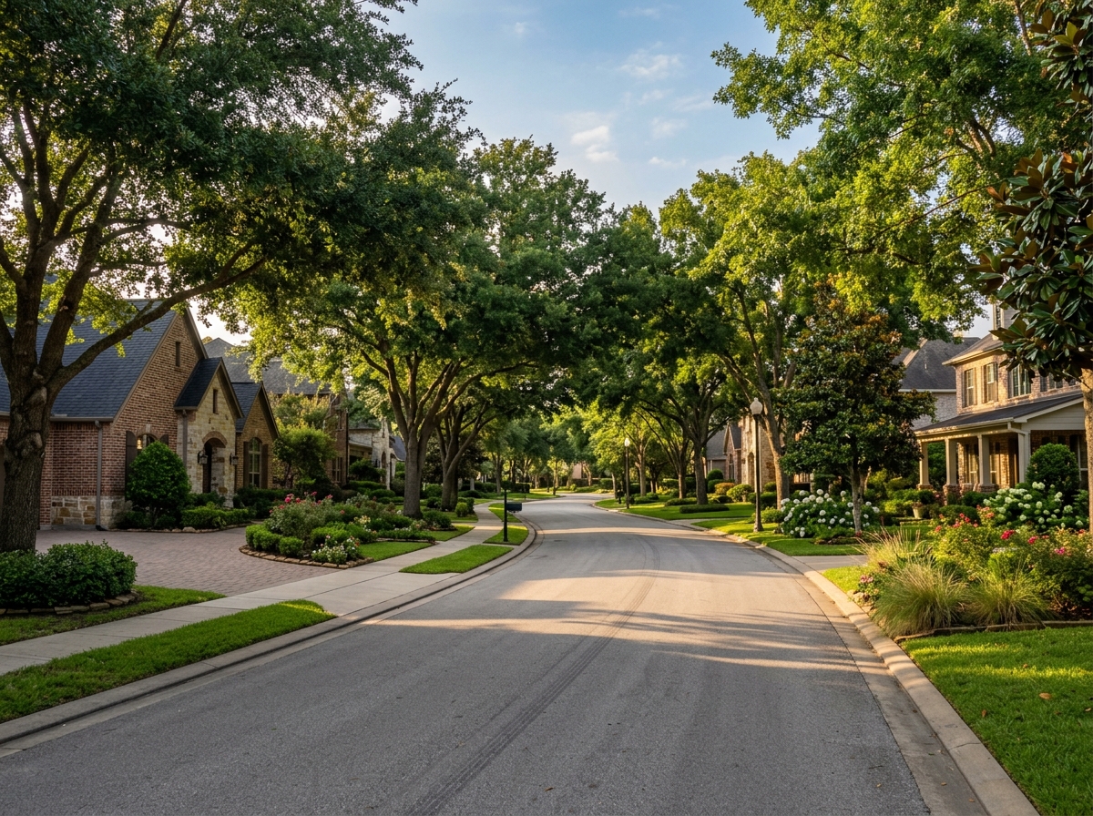 ScaleYourJunk LLC junk removal service in a residential neighborhood near Fulshear