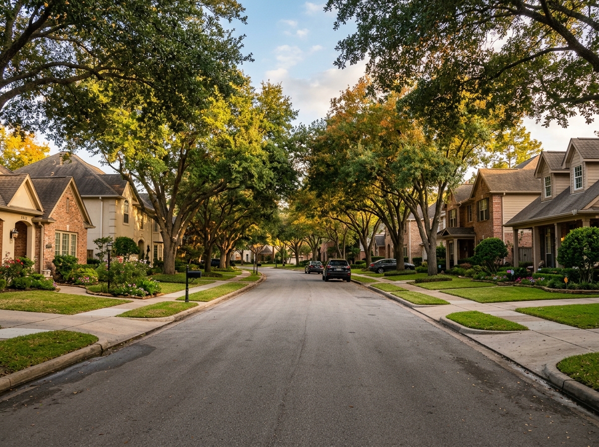 ScaleYourJunk LLC junk removal service in a residential neighborhood near North Houston
