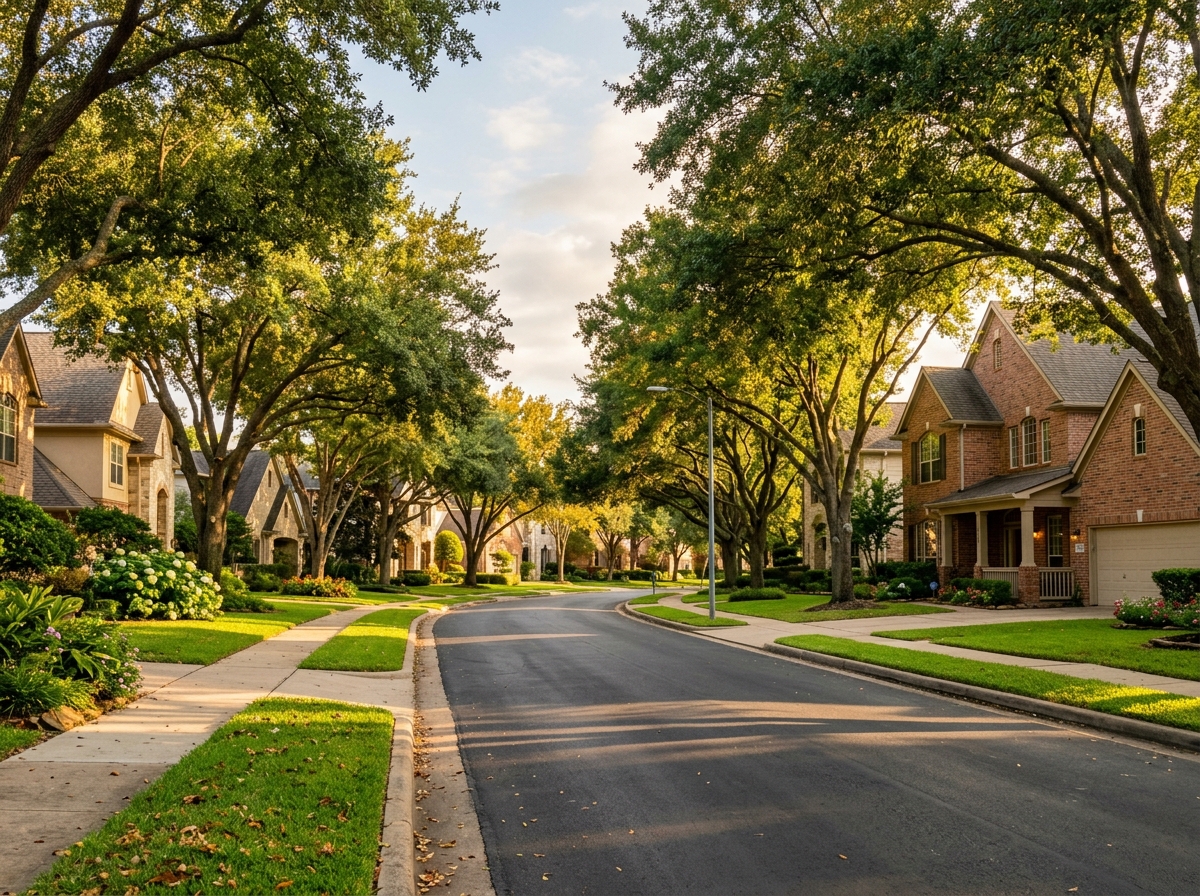 ScaleYourJunk LLC junk removal service in a residential neighborhood near Sugar Land